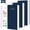 Navy blue, variant on FOCUS DAY 3PCS A5 Spiral Notebook, 300 Pages College Ruled Journal with PVC Waterproof Cover, Inner Pocket, 100GSM Thick No Bleed Paper, Hardback Notepad for Office Home, 5.7"x8.3"