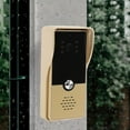 thumbnail image 4 of Smart Intercom System, 7 Inch Monitor Video Doorbell with Night Vision Support Remote Unlock Dual Way Intercom with 7 Inch TFT Color Screen for Home for Office Apartment, 4 of 7