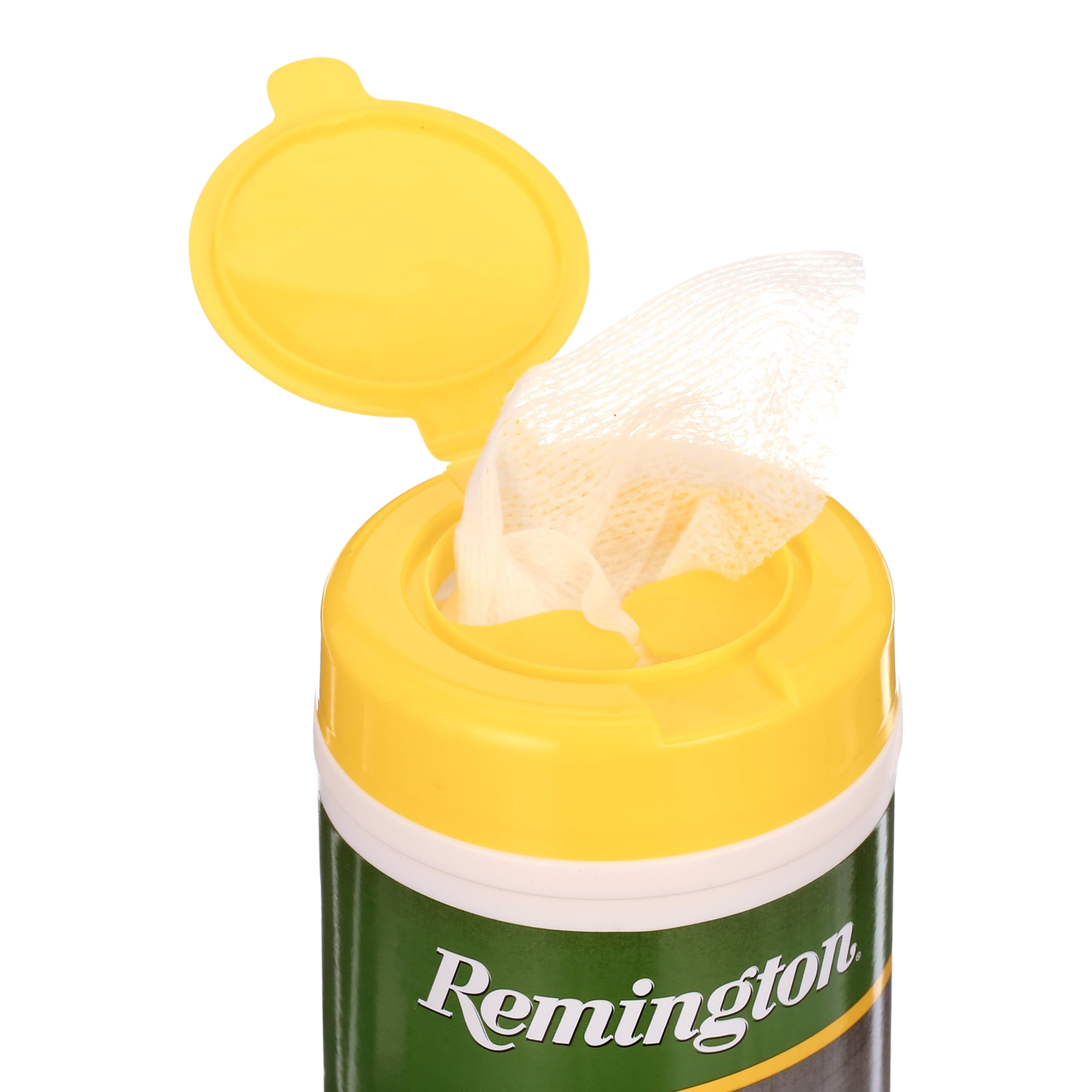 Remington Arms Accessories Rem Oil Pop-Up Gun Cleaning Wipes 7"x8"