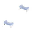 thumbnail image 4 of Bearachild PP Foot Rest Adults Stable And Easy Stools Foldable Side Design Bathroom PP Toilet Furniture Space-saving Access Azul blanco 2piezas, 4 of 6