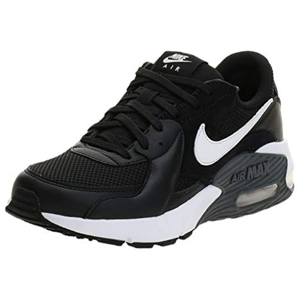 Nike - Nike Women's Air Max Exceed Sneaker, Black/White/Dark Grey, 4 UK ...