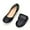 Black, variant on Deago Women's Foldable Ballet Flats Portable Round Toe Comfort Light Weight Slip-On Dress Shoes Ballerina Slippers