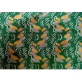 thumbnail image 5 of oneOone Cotton Silk Green Fabric Abstracts Craft Projects Decor Fabric Printed By The Yard 42 Inch Wide, 5 of 6