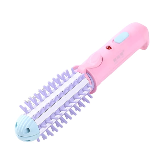 TUWAFE Mini Ceramic Hot Curler Silicone Curlers Set Wireless Hair Straightener