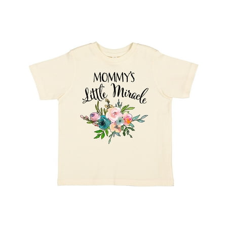 

Inktastic Mommy s Little Miracle Gift Toddler Boy or Toddler Girl T-Shirt