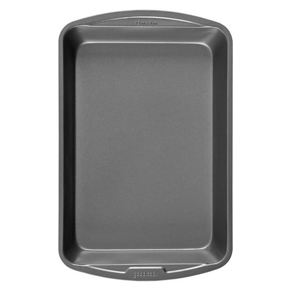 GoodCook Everyday Nonstick Steel Baking Pan, 9" x 13", Gray