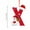 X, variant on Gumesh 2D Acrylic Christmas Tree Ornaments with 26 Letters, Personalized Family Name Pendants for Holiday Decor, Shatterproof Xmas Party Decorations and Gift Ideas