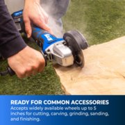 Kreg 20V Ionic Drive 4 1/2 Angle Grinder