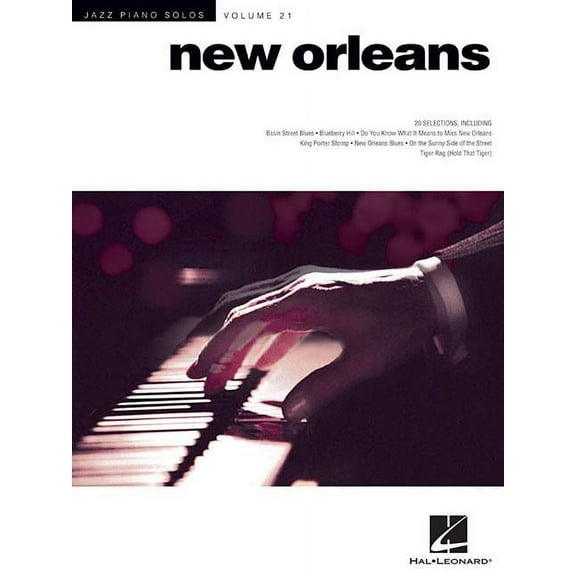 Jazz Piano Solos (Numbered) New Orleans, Book 21, (Paperback)
