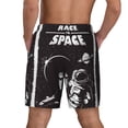 thumbnail image 3 of Kdxio The Race To Space Print Men'S Swim Trunks With Compression Liner 7 Inch Inseam Quick Dry Swim Shorts, 3 of 7
