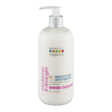 Nature's Baby Organics & Conditioner Démêlant Lavande Camomille, 16,0 OZ