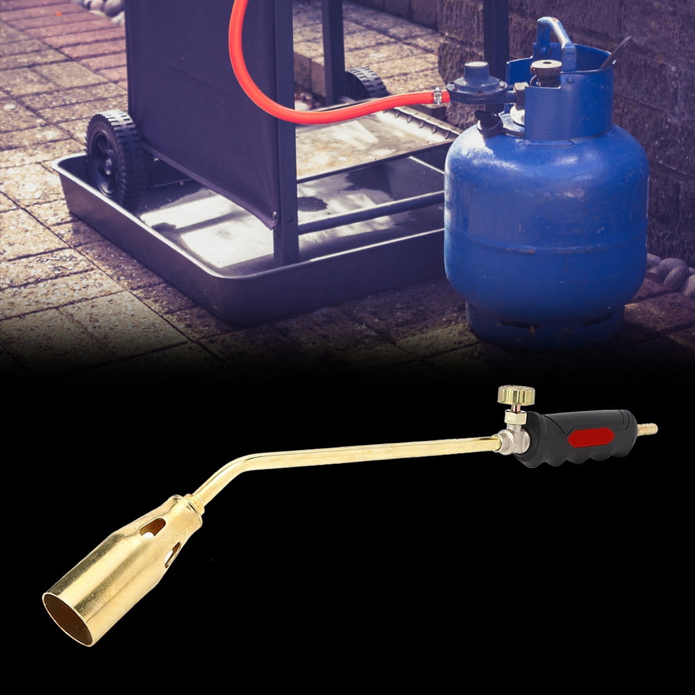 LYUMO Single‑Open Propane Torch, Ice Melter, Iron Brass Plating Torch