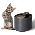 thumbnail image 1 of Fuente de agua, bebedero negro automático de gran capacidad de 3L, filtro de bomba ultrasilencioso, dispensador de agua para mascotas oso de fresa Electrónica, 1 of 5