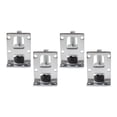 thumbnail image 2 of kowaku 4pcs Adjustable Furniture Leveling Feet M10 Thread Mounting Bracket for Pool Table Bench Machine Refrigerator Easy Installation 55mm Bolt, 2 of 9