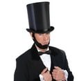 thumbnail image 2 of RUBIES II Adult Halloween Party Hat, Polyester, Black, 1 lb, 2 of 2