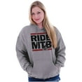 thumbnail image 3 of Ride MTB Mountain Bike Cyclist Hoodie Sweatshirt Women Men Brisco Brands S, 3 of 5