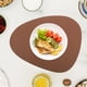 thumbnail image 3 of Juego de posavasos de PU, tapete de mesa delicado, tapete para vajilla de estilo nórdico, tapete para cena, 1 Juego, 3 of 4