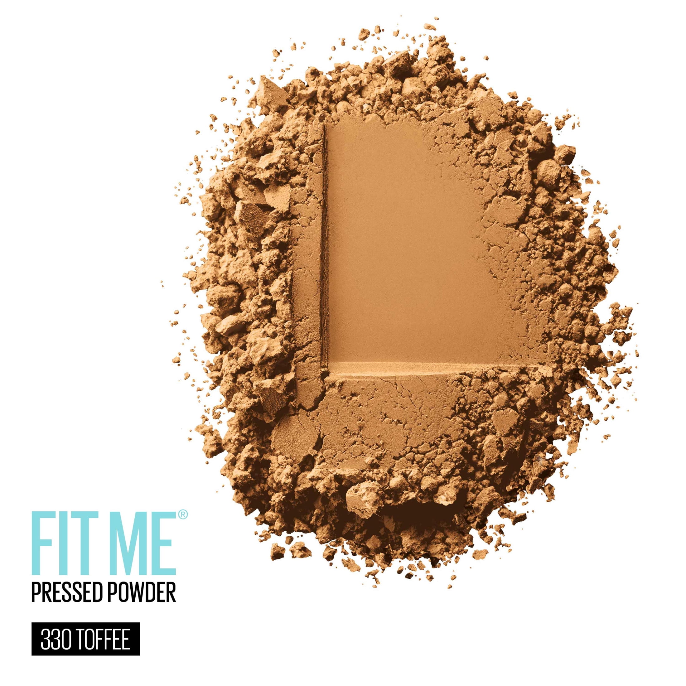 (3 pack) Maybelline Fit Me Matte Poreless Pressed Face Powder Makeup, Toffee, 0.29 oz