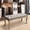 Grey, variant on S-HOME Upholstered End of Bed Bench in Design with Carving, Linen Material, Perfect for Foyer，Beige