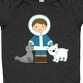 thumbnail image 4 of Inktastic Eskimo Boy Cute Alaska Boys Baby Bodysuit, 4 of 5