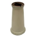 thumbnail image 5 of Esschert Design USA FB423 Ceramic Bird Bath on Pedestal with Bird, White, 5 of 7