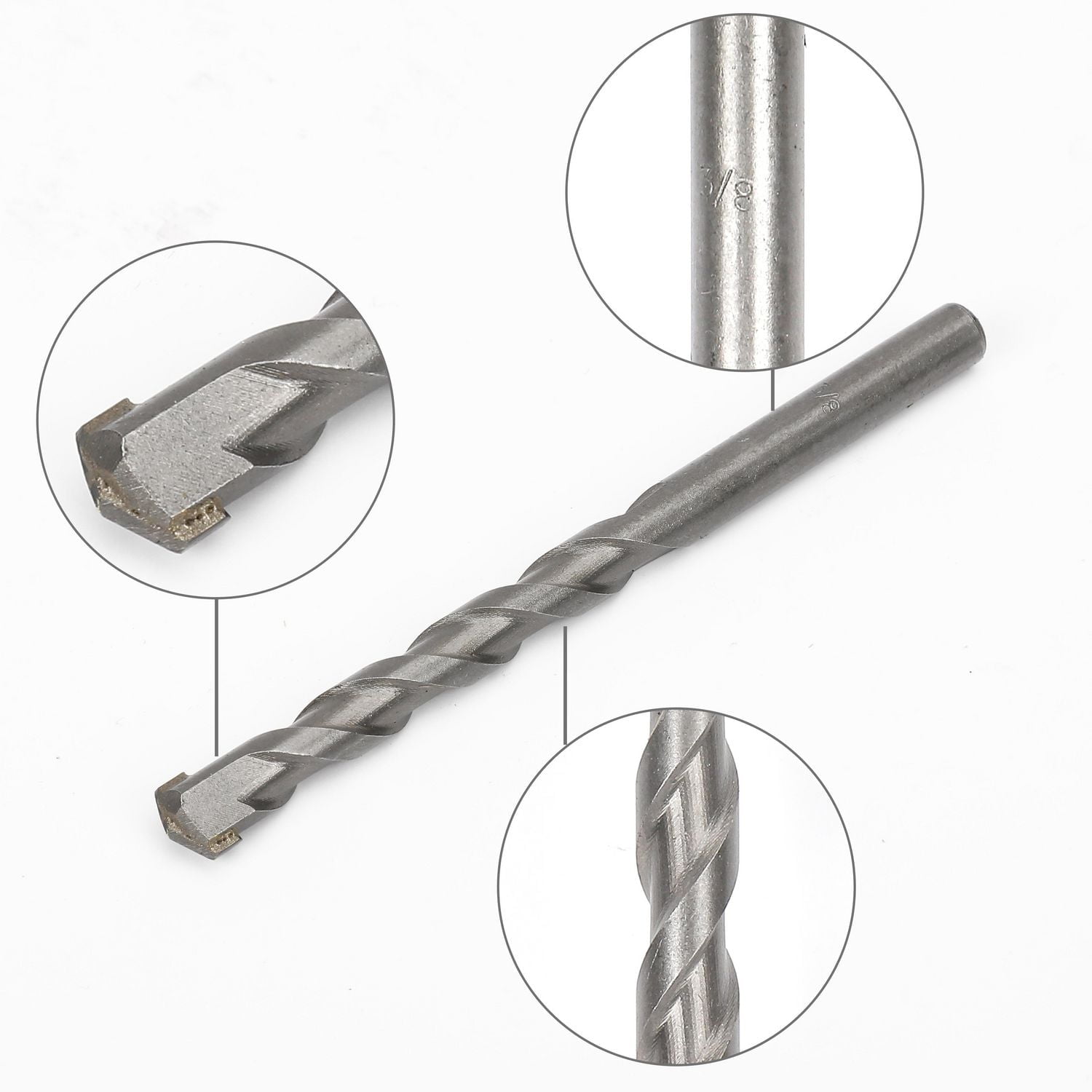 WorkPro Masonry Bit Set - 15 Piece