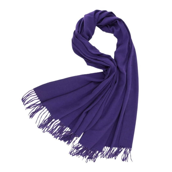 TRUBKH Fall Scarves Plaid Scarf Warm Scarf Thick Scarf Winter Scarf Scarves for Women Winter Scarves for Women One Size Purple One Size