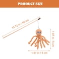 thumbnail image 2 of 2Pcs Indoor Cat Teasing Wand Interactive Cat Stick Interesting Cat Toy Cat Fishing Pole Toy, 2 of 8