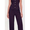 thumbnail image 3 of Women's High Waisted Pleated Wide Leg Dress Pants, 3 of 4