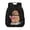 Black Science Capybara, variant on School Backpack for Preschool Boys Girls 5-9, Breathable Lightweight Galaxy Steam Train Daypack with Padded Shoulder Straps, Perfect for Camping Travel