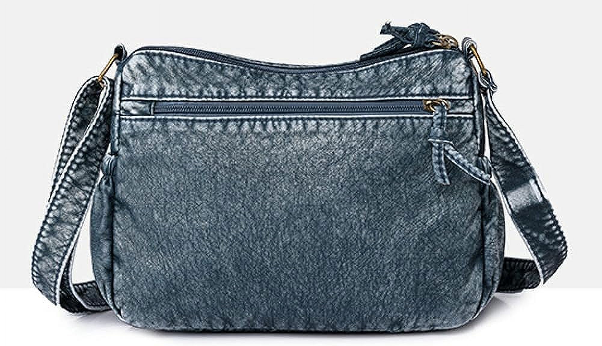 Euphrates Leather Hobo Bag, Large Crossbody photo 5