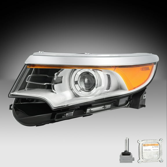 For 11-14 Ford Edge Driver Left HID XENON Headlights W/HID Bulb&Ballast