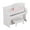 White, variant on Scale Model Miniature Grand Piano Model, 3.3-Inch Scale Replica with Stool and Sheet Music for Display Decor Miniature Stool