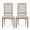 Light Gray/Natural, variant on GDF Studio Beckstrom French Country Fabric Upholstered Dining Chairs, Set of 2, Gray