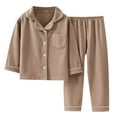 thumbnail image 1 of Kids Long Sleeve Christmas Letter Print Sweatshirt Top Pullover Pants Trouser Set, 1 of 4