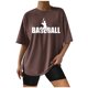 thumbnail image 1 of Camisas sexy de verano para mujer Blusa regular estampada con cuello redondo y manga corta OAVQHLG3B Store lin121212, 1 of 5