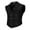 Black Filigree, variant on Mens Suit Vest Paisley Floral Victorian Vests Gothic Steampunk Formal Waistcoat Tuxedo Vests with Notched Lapels