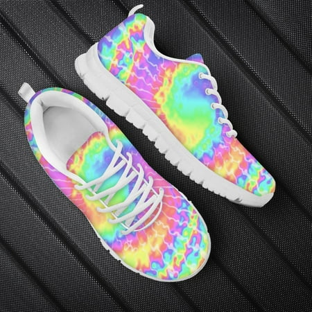 

Fashion Ladies Sneaker Woman Flats Man Brand Designer Tie Dye Print Sport Running Shoes for Women Boys Girls Flat Casual Shoes