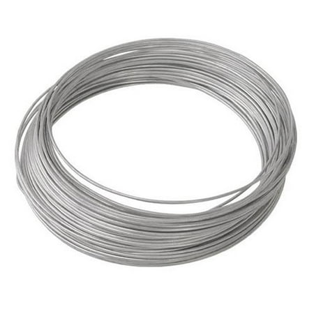 

Bendable and Versatile Stainless Steel Round Wire Coil - 0.125 Diameter - 1 lb Weight - 23 ft