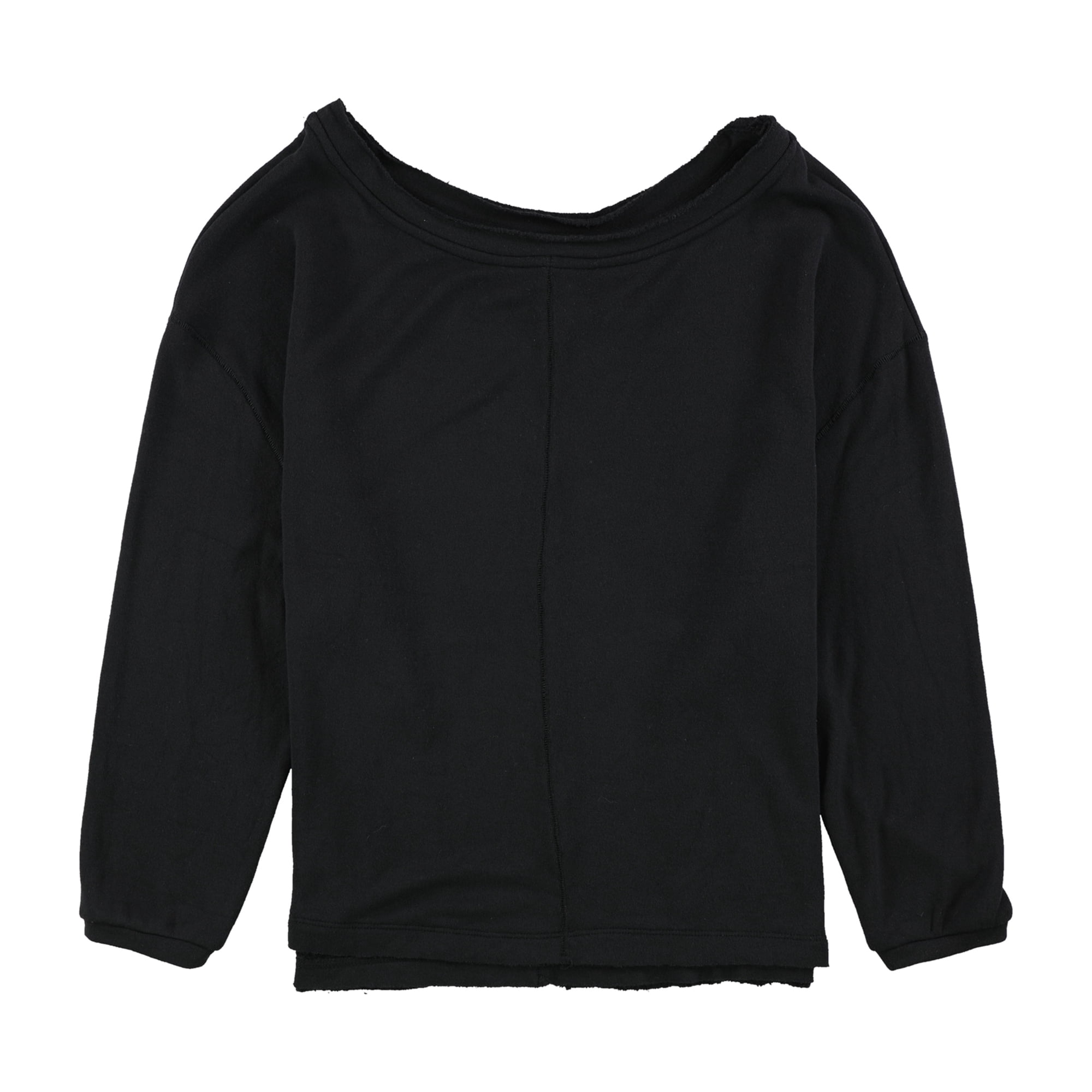Good Terry Pullover Sweater, Black 