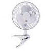 Active Air ACFC6 6 Inch 2-Speed Clip-On Desk and Kitchen Hydroponics Grow Fan