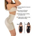 thumbnail image 6 of Women's Butt Lifter Hi-Waist Tummy Control Shapewear Thigh Slimmer Smooth Slip Short Panty, 6 of 8