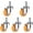 Blue gray, variant on Gamvdout Plate Casters Office Chair Swivel Caster Wheels Replacement Universal Castors Wheels for Furniture Small Moving Caster Wheels Heavy Duty Trolley Wheels Castors 5Pcs Standard Stem 11x22mm (Gr