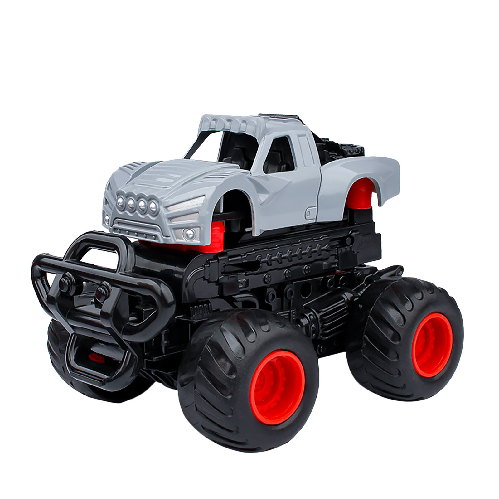 Otawa Four-Wheel Drive Inertia-Stunt Bounce Deformation Car Off Road Model Car Vehicle Kids Toy Mini Car Truck Playset for Boys Girls Toddler Gifts for Kids Birthday