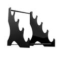 thumbnail image 4 of Xuanheng Acrylic Lightsaber Display Rack Four Layer Stand for Bookshelf Desktop Black, 4 of 8