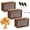 1000*3, variant on Alcancias De Dinero para Adultos, 10000 Savings Challenge Box, Wooden Money Saving Piggy Bank with Counting Target, Reusable Cash Vault for Adults, Sustainable & Reusable