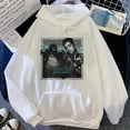 thumbnail image 3 of Duki-sudaderas con capucha de lana para mujer, ropa con capucha, top de manga larga, 2023, 3 of 4