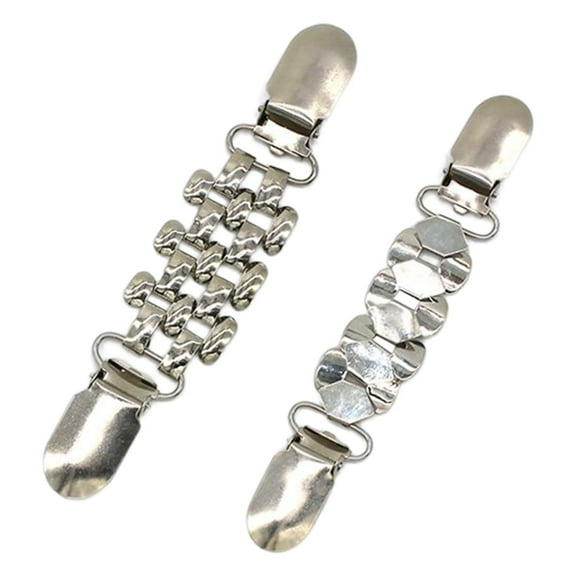 2 Pieces Fashion Sweater Shawl Clips Duck Clip Alloy Brooch Cardigan Clasp Decor