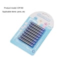 thumbnail image 5 of 8 Pcs Fountain Pen Refills Easy & Smooth Writing No Blocking for Fountain Pens Replacement  Pure Blue, 5 of 7
