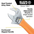 thumbnail image 2 of Llave ajustable Klein Tools O5064 con capacidad extra de 10 cm, 2 of 9